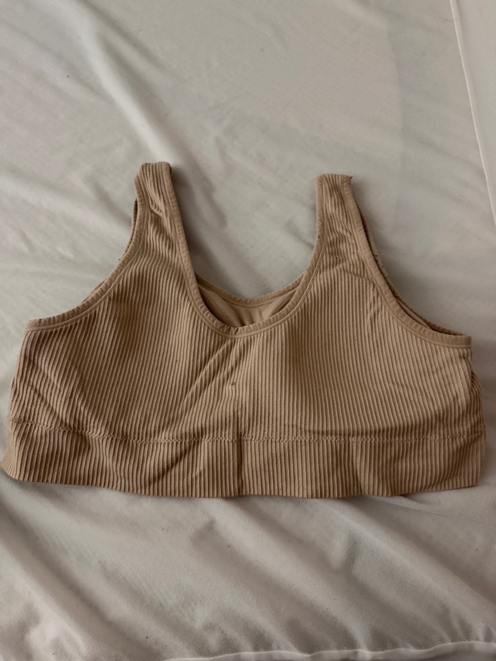 torrid Scoop Bralette in Taupe and Wine - Picture 3 of 4
